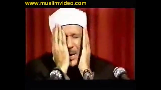 تلاوت عبدالباسط همراه با گریه