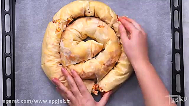 طرز تهیه اسپاناکوپیتا یونانی د...