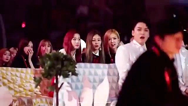 بلک پینک ) واکنش Black pink به...