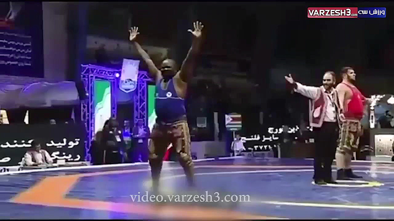 شادی عجیب کشتی گیر زیمبابوه ای...