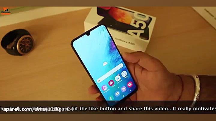 معرفی و انباکس Samsung A50