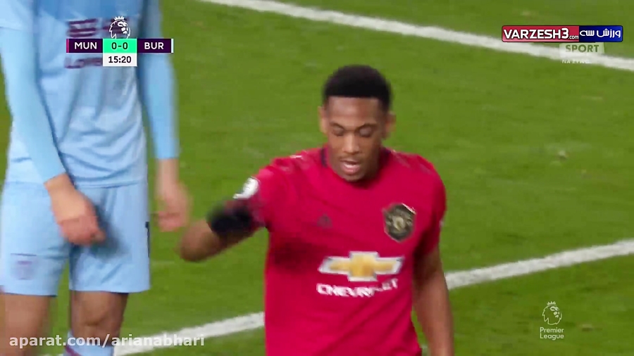 خلاصه بازی منچستریونایتد  برنل...