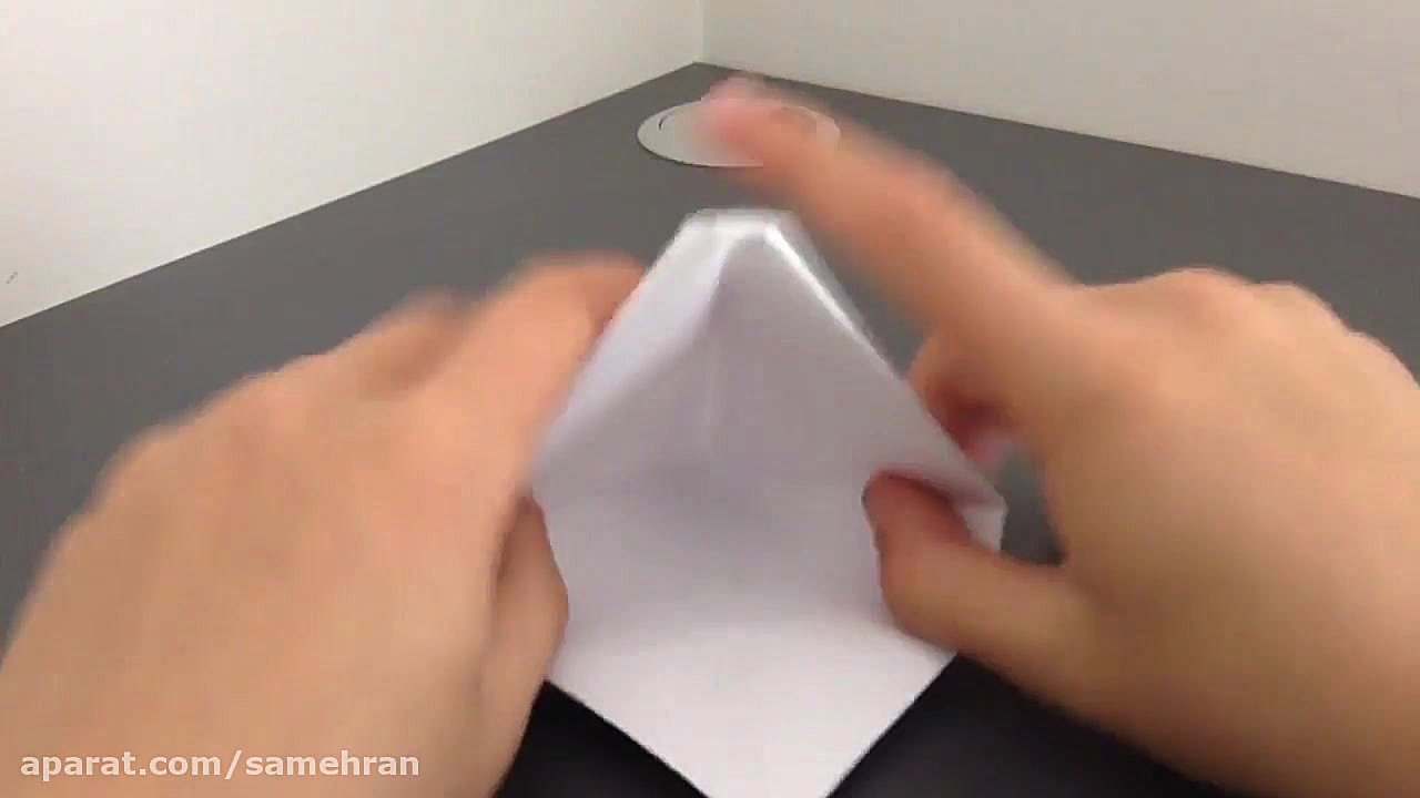 آموزش ساخت  قایق کاغذی 1  کارد...