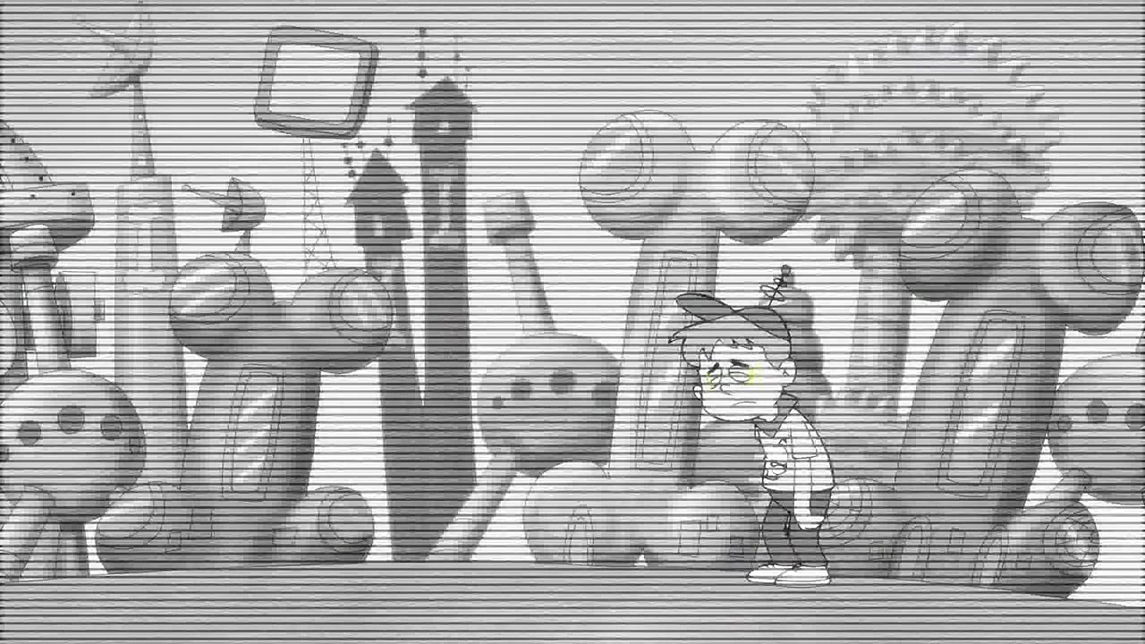 کارتون پلنگ صورتی