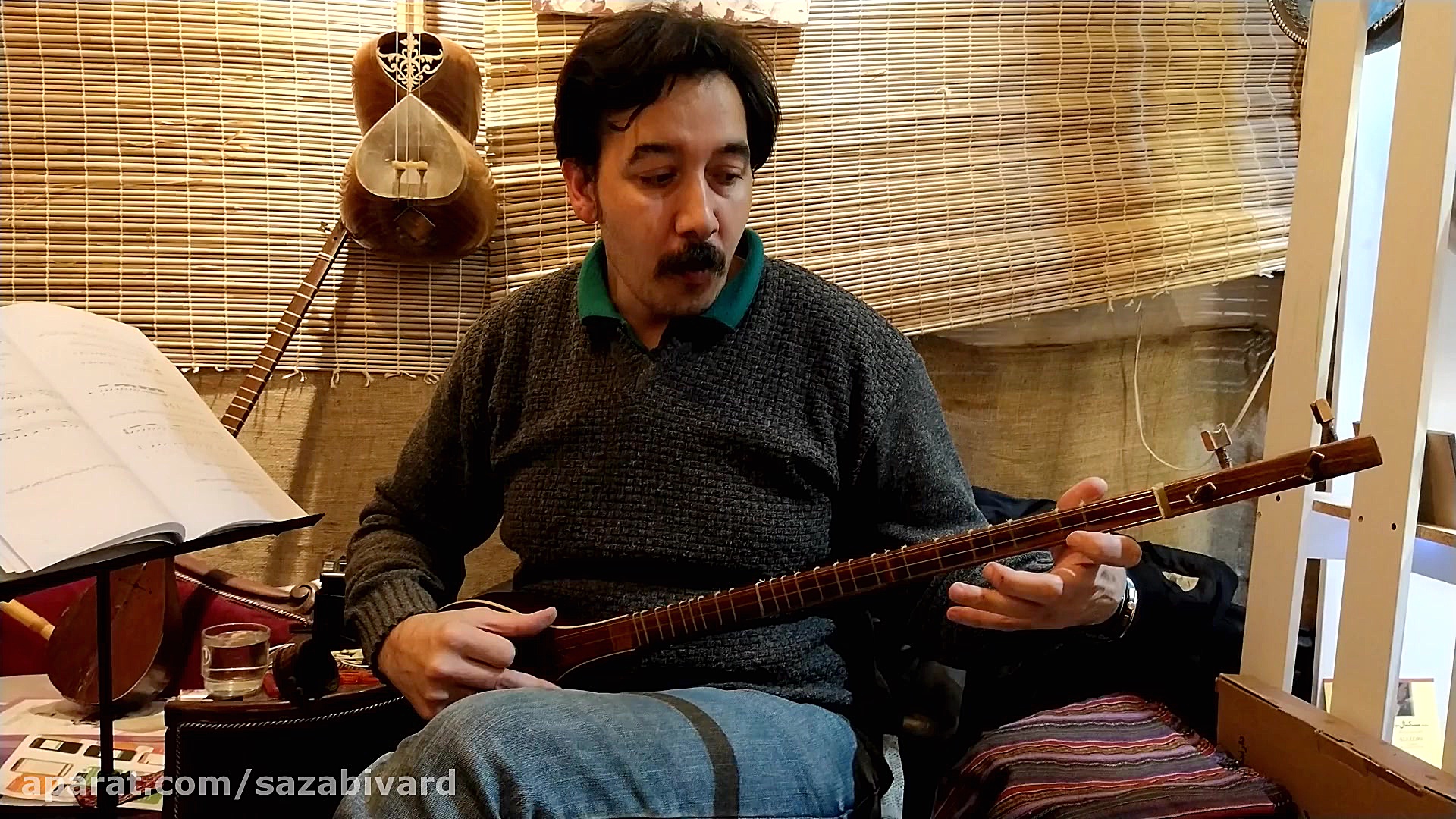 آموزش سه تار قسمت 2