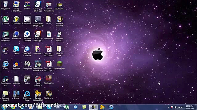 آموزش ریدیم گیفت کارت minecraf...