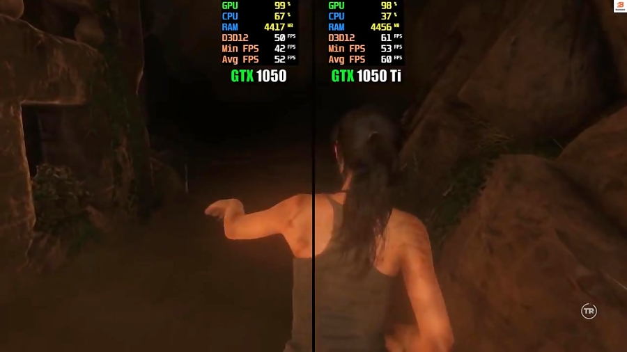 GTX 1050 vs GTX1050 ti | Ryzen...