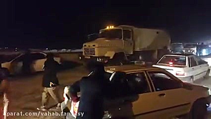 ارتش به داد مسافران گرفتار حاج...