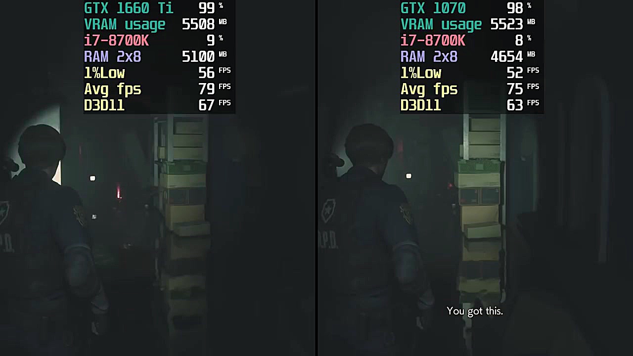 GTX 1660 Ti vs GTX 1070 Test i...