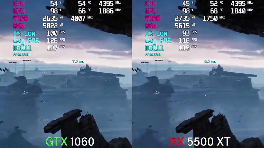 RX 5500 XT vs. GTX 1060 | Test...