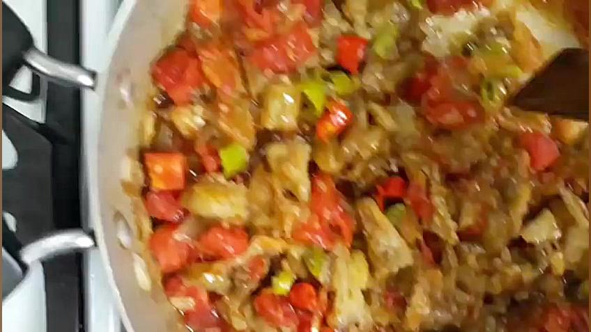 آموزش کباب تابه ای باسس بادمجا...