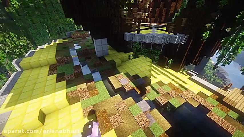 ساخت زیباترین جنگل در ماین کرا...