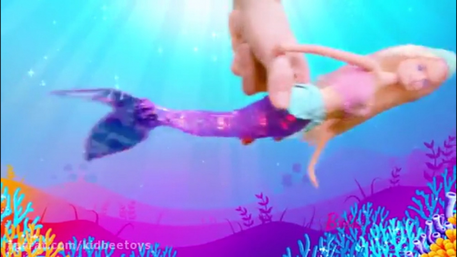 عروسک باربی پری دریایی شناگر