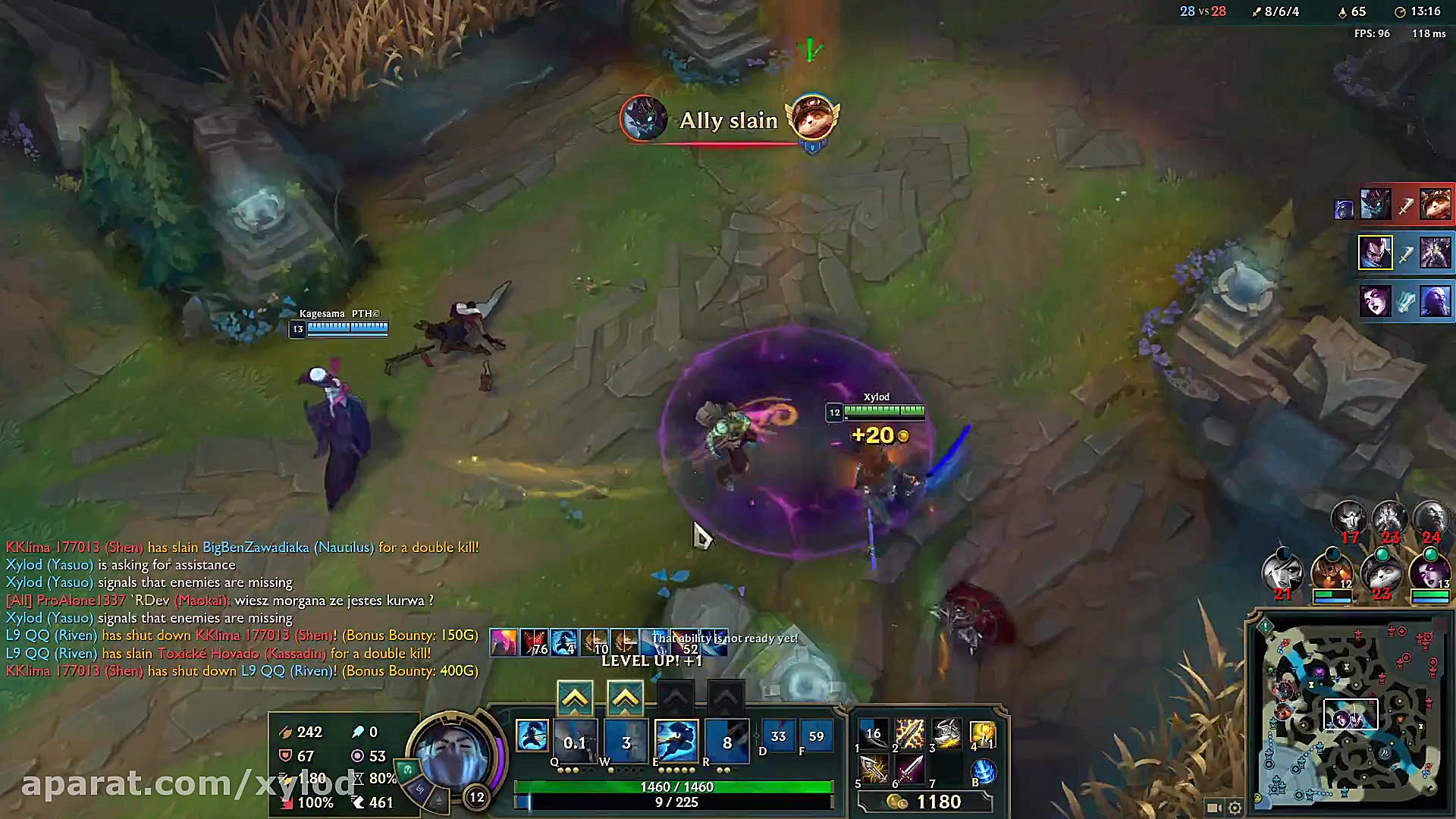 My Yasuo And Zed  Urf Montage