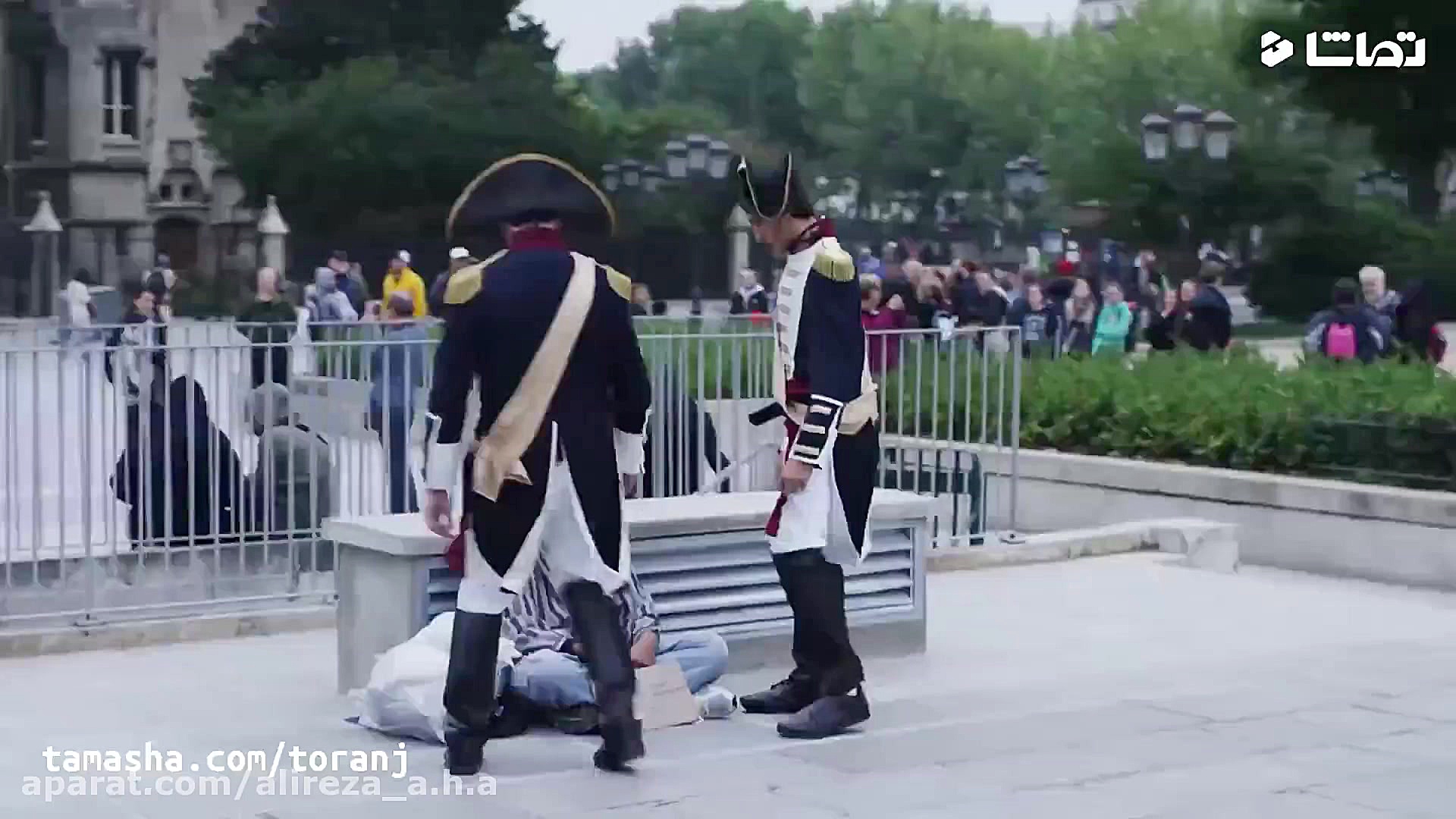 پارکور  از این شوالیه های پارک...