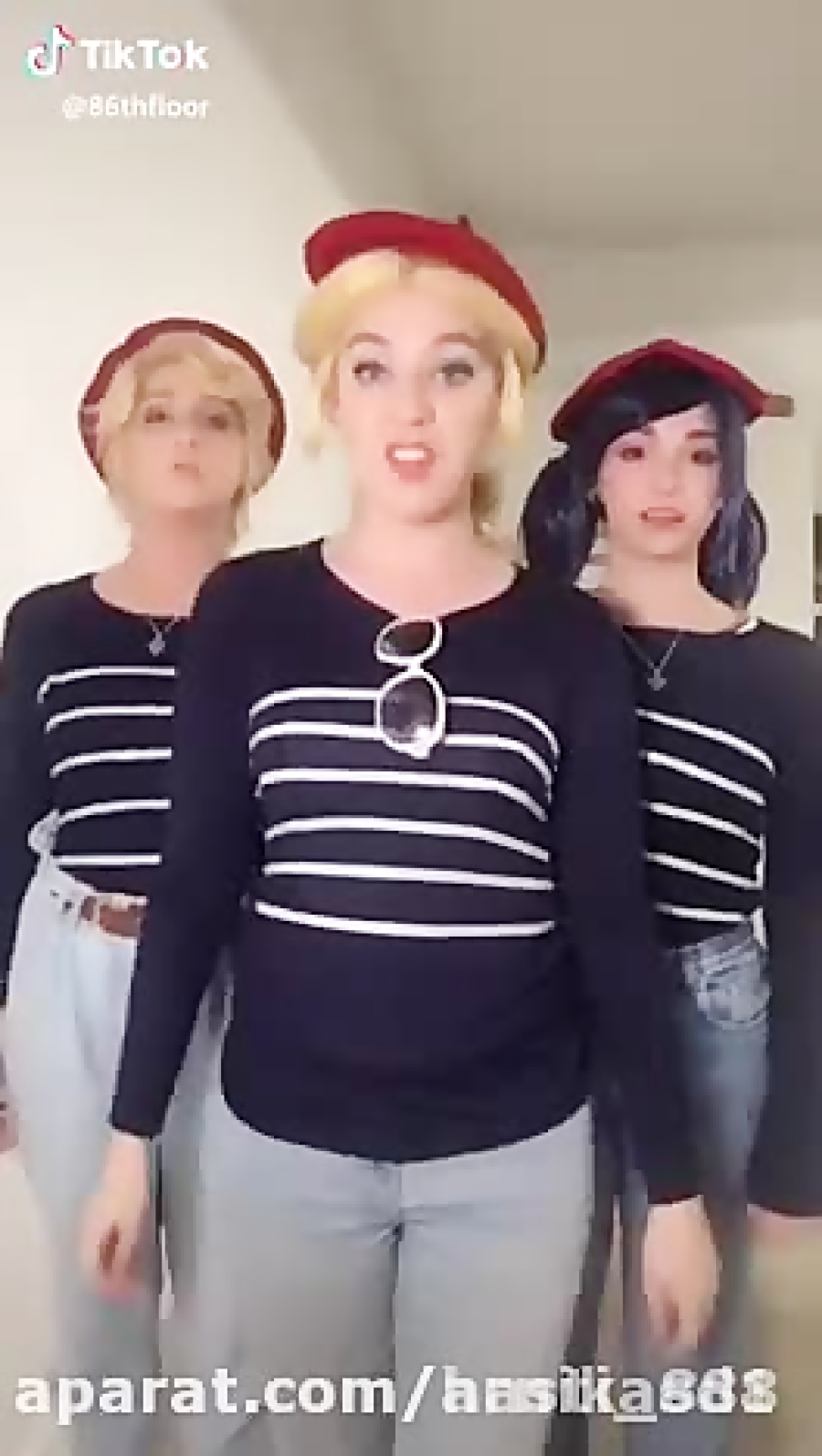 کاسپلی مرینت و آدرین و کلویی