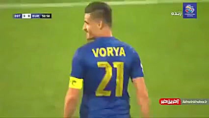 خلاصه بازی استقلال 3  الکویت 0