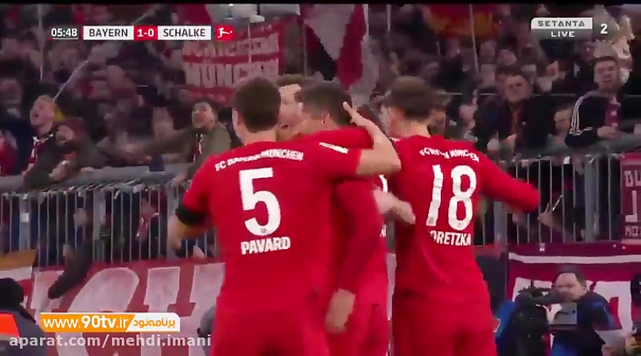 خلاصه بوندسلیگا: بایرن مونیخ 5...