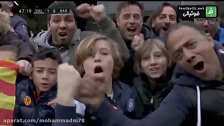 خلاصه بازی بارسلونا (۰ ۲) والن...