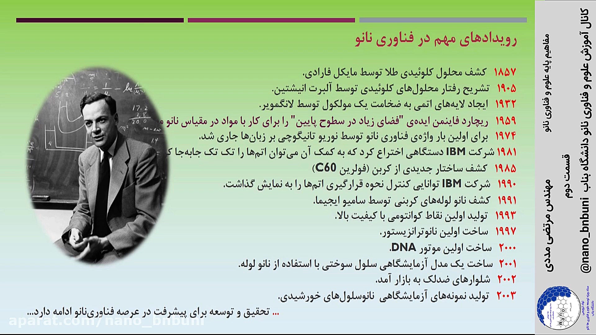 مفاهیم پایه علوم و فناوری نانو...