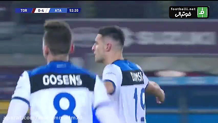 خلاصه بازی تورینو (۰ ۷) آتلانت...