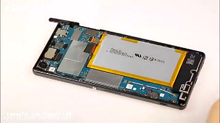 اموزش تعویض باتری Sony Xa Ultr...