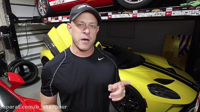 فورد GT جدید در مقابل پهپاد مس...