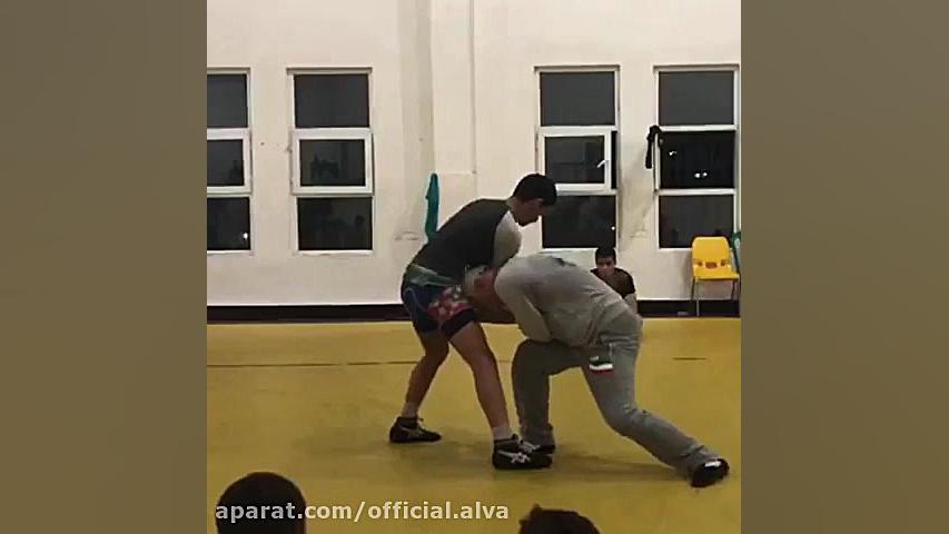 كمر گيري با هد زدن در گارد موا...