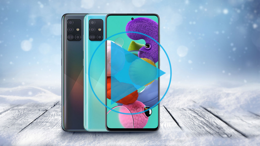 جعبه گشایی گلکسی A51 سامسونگ؛...