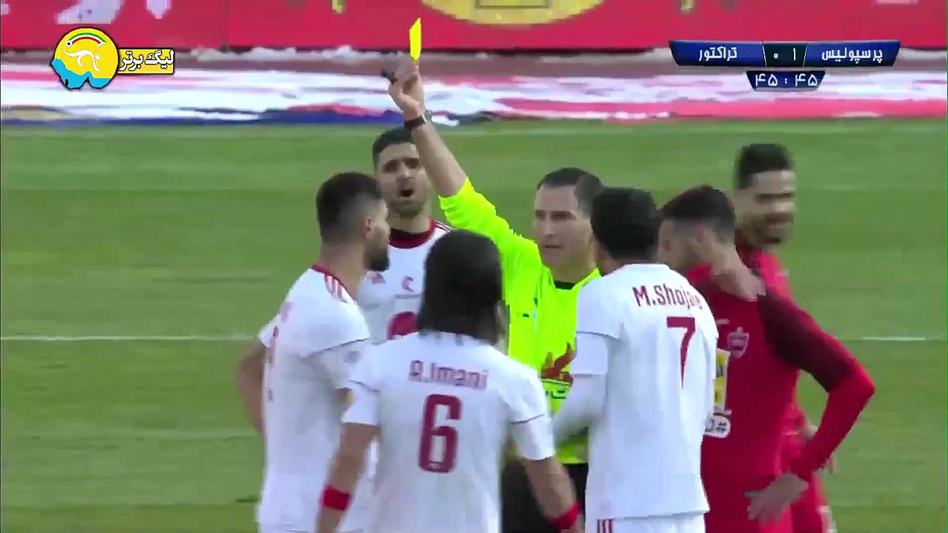 خلاصه بازی پرسپولیس 2  تراکتور...