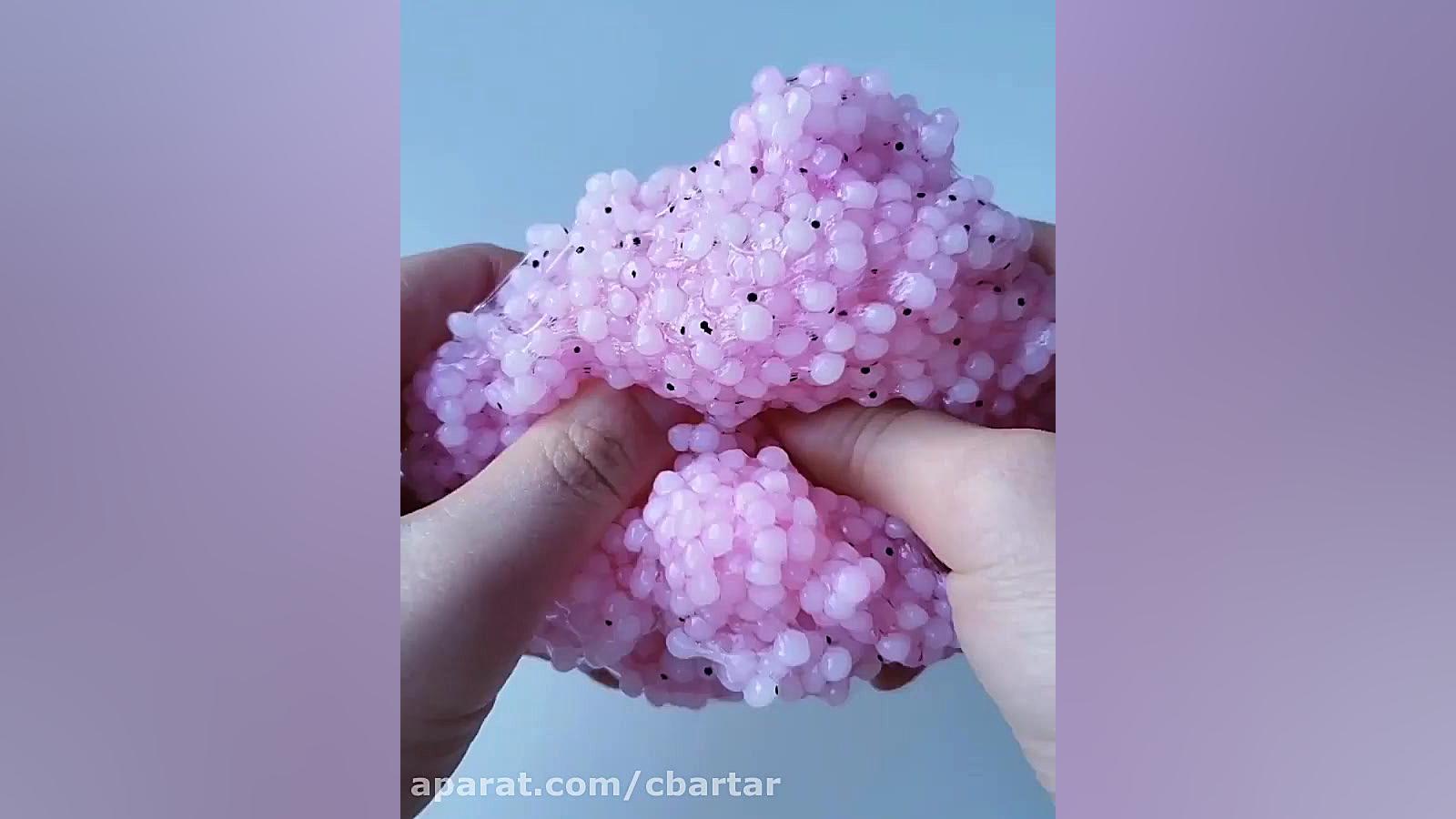 چالش اسلایم...اسلایم آسمر...(2...