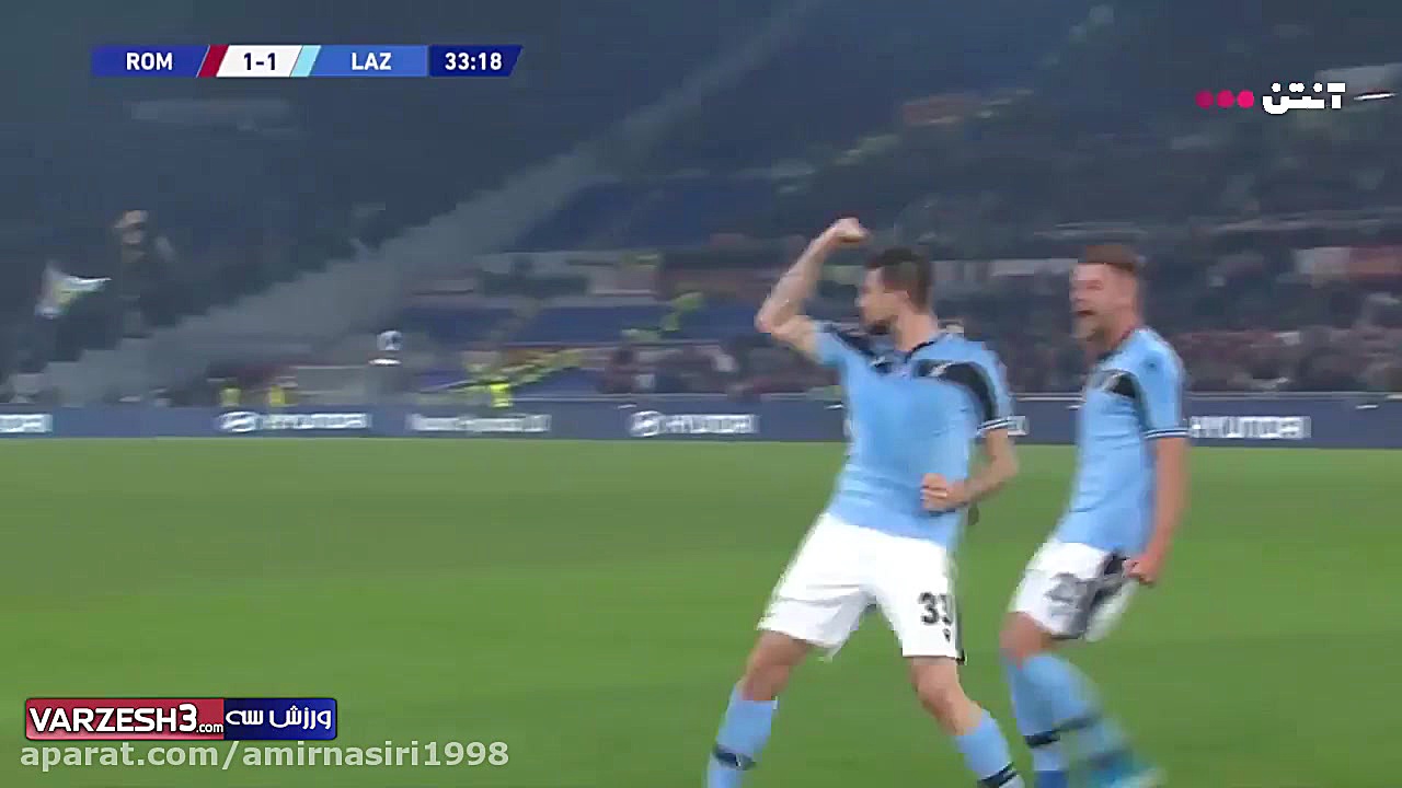 گل عجیب لاتزیو به آاس‌رم روی ا...