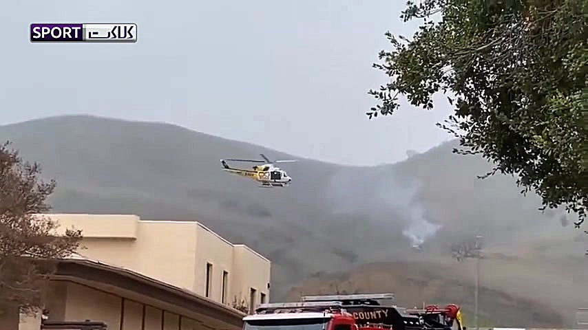 تصاویری از محل سقوط هلیکوپتر ح...