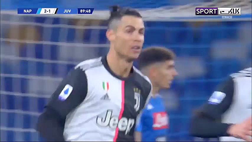 خلاصه بازی ناپولی 2 1 یوونتوس