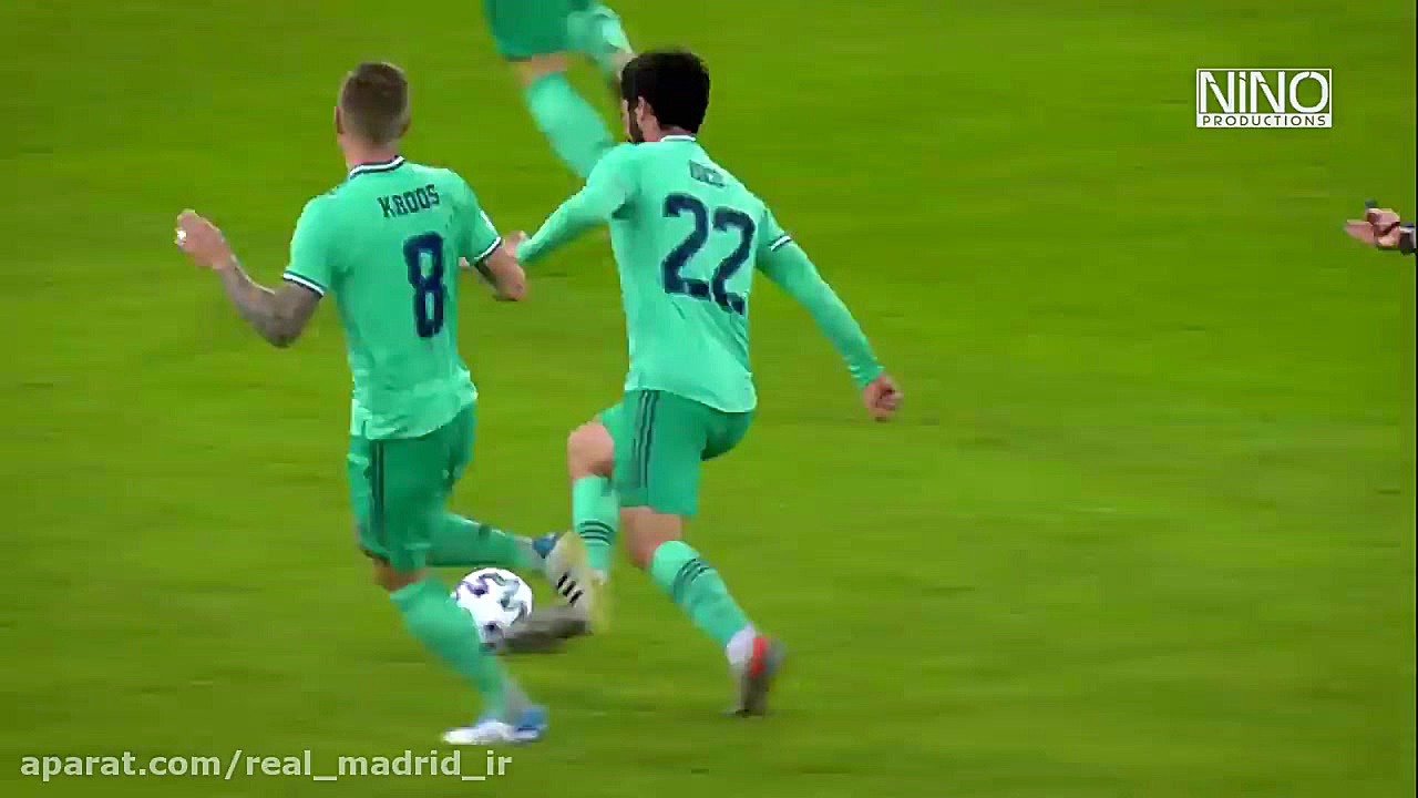 بازی های تیمی فوق العاده رئال...