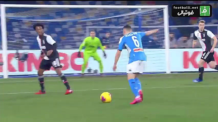 خلاصه بازی ناپولی (۲ ۱) یونتوس