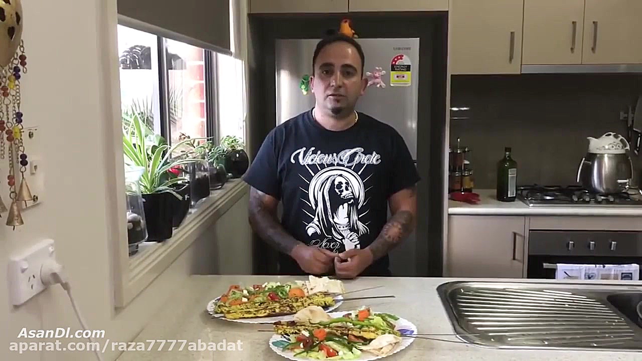 اموزش کباب یونانی اشپزی ساده