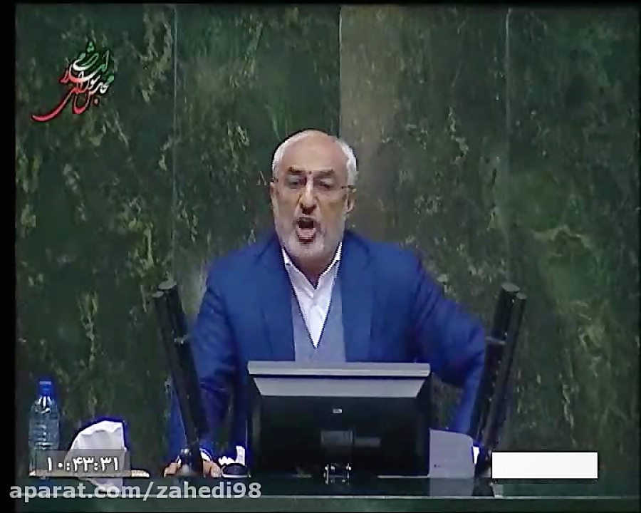 اعتراض دکتر محمد مهدی زاهدی خط...