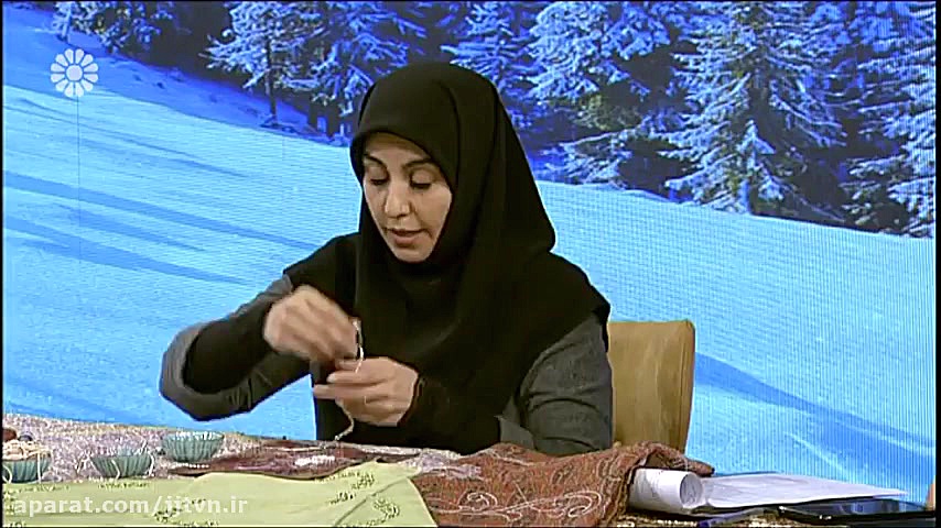 سرمه دوزی  معصومه خوشبخت (کارش...