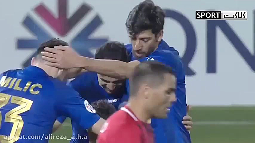 خلاصه بازی الریان قطر استقلال...