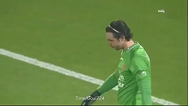 مهار پنالتی کریم انصاری فرد تو...