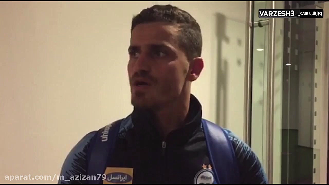 صحبت های وریا غفوری پس از برد...