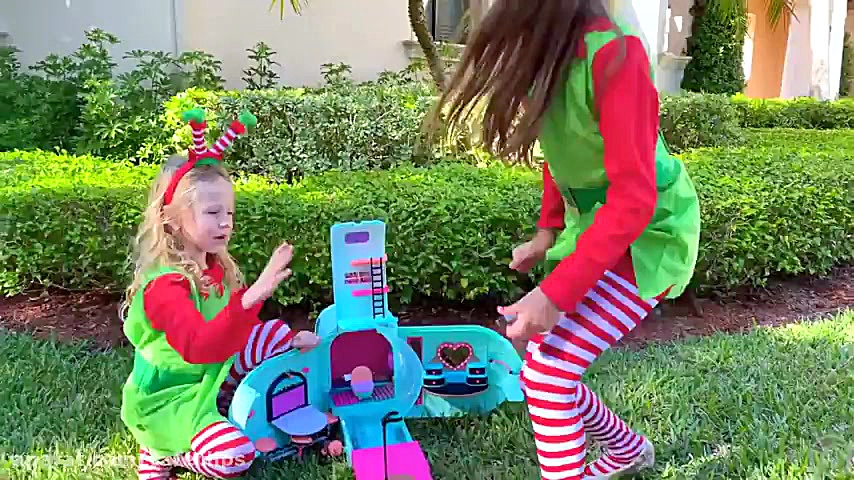 ناستیا و استیسی  هدایای بابانو...