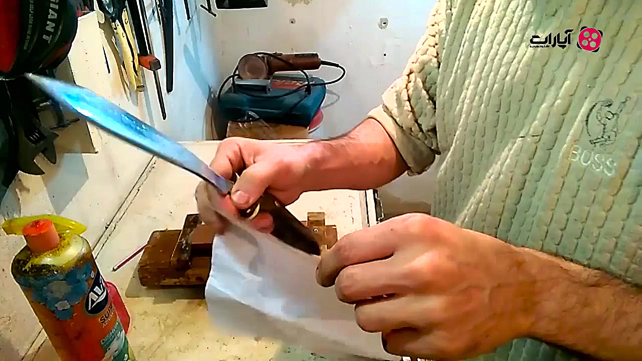 آموزش ساخت چاقوی شکار