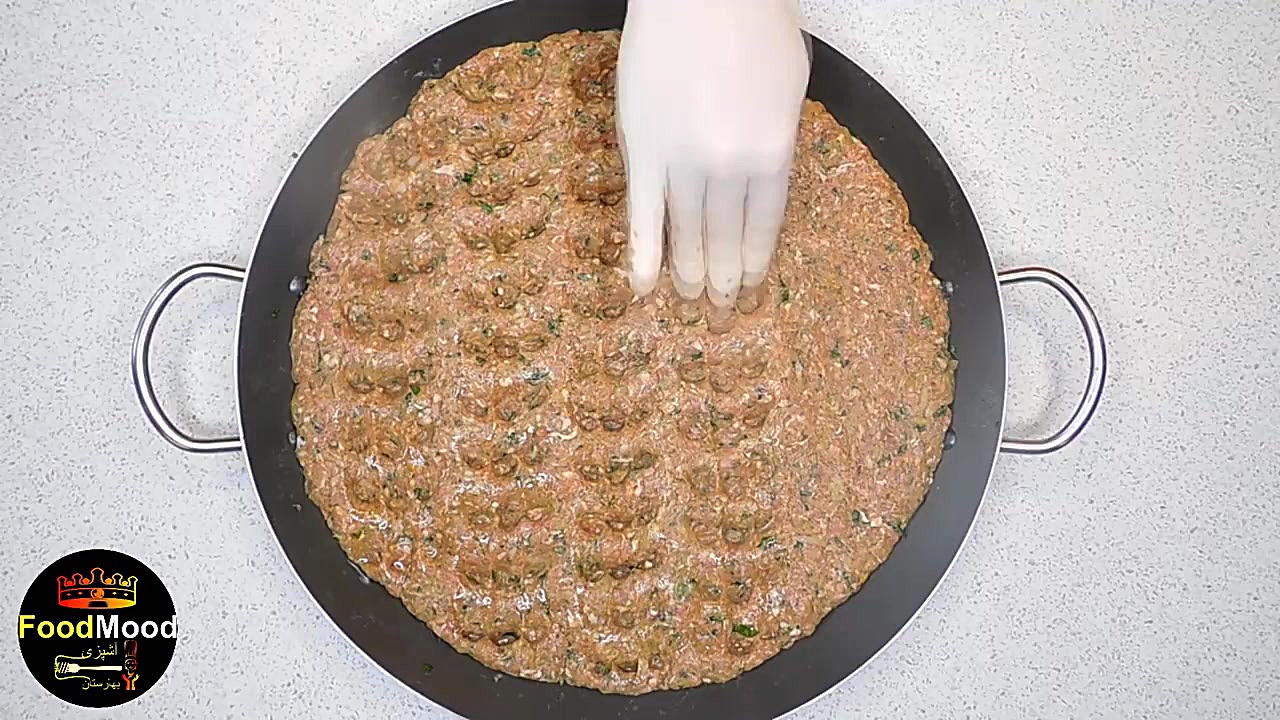   طرز تهیه کباب تابه یی