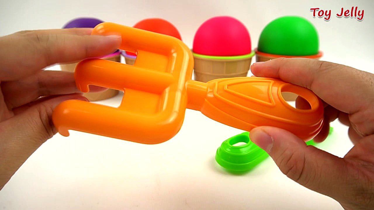 Colors Play Doh Ice Cream Cups...