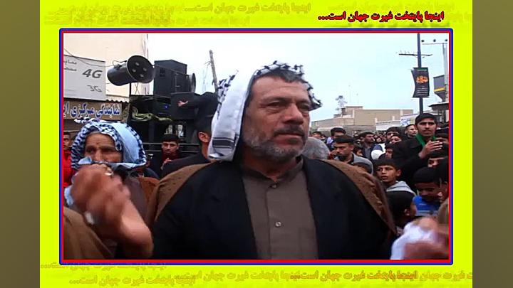 یزله محمد امین زبیدی در مراسم...