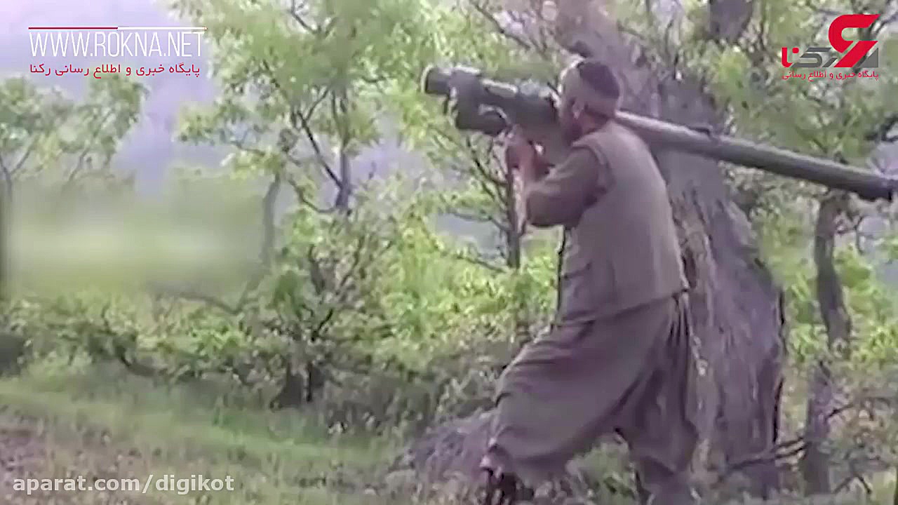 فیلم لحظه شلیک موشک و برخورد آ...