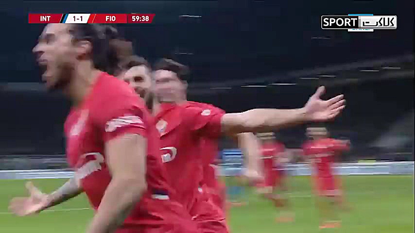 خلاصه بازی اینترمیلان 2 1 فیور...