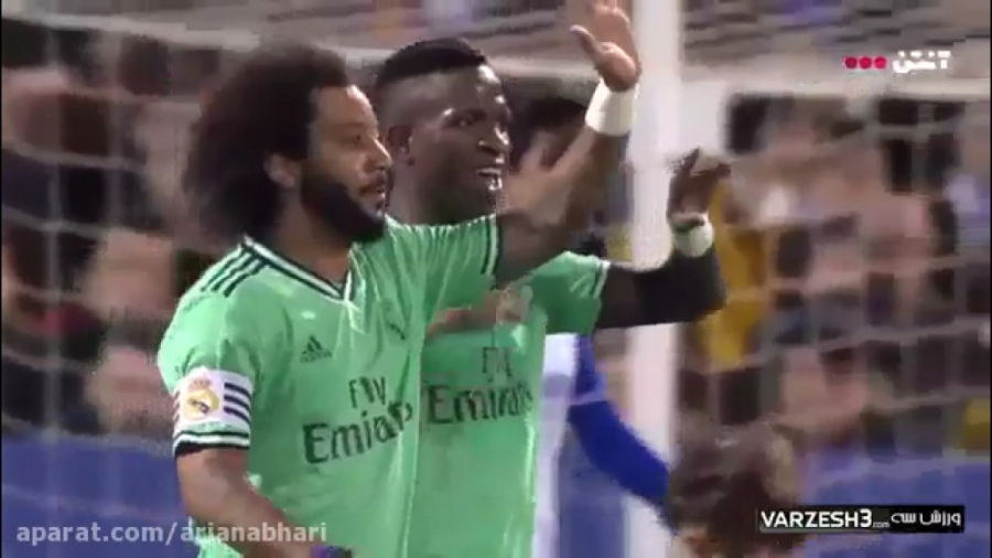 خلاصه بازی ساراگوسا  رئال مادر...